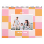 Retro Comeback Gepersonaliseerde fotokalender Kalender (Hoes)