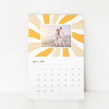 Retro Comeback Gepersonaliseerde fotokalender