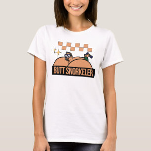 Retro Comfort Bill snorkelaar, Grappige Volwassene T-shirt