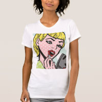 Retro Comic Book Cutie T-Shirt