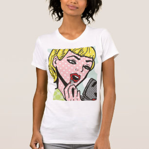Retro Comic Book Cutie T-Shirt