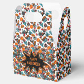 Retro Comic Book Halloween Bedankdoosjes (Geopend)