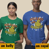 Retro Comic Book Rubber Duck Grappige zin woordspe T-shirt