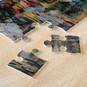 Retro Comic Duo puzzel Legpuzzel (Zijkant)