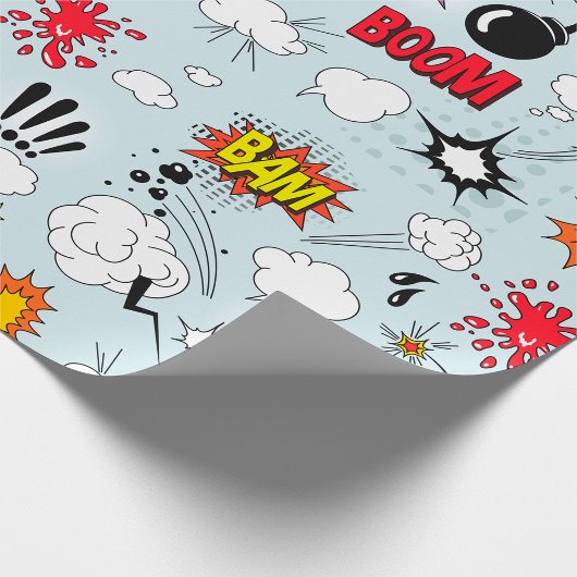Retro Comic Explosion Pop Art Cadeaupapier