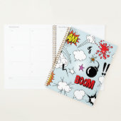 Retro Comic Explosion Pop Art Planner (Display)