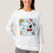 Retro Comic Explosion Pop Art T-shirt (Voorkant)