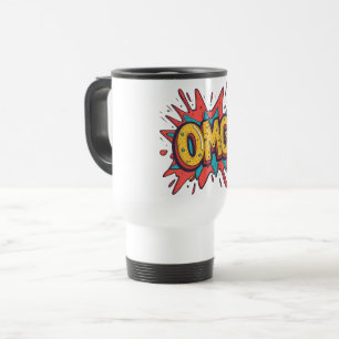 Retro Comic "OMG!" Pop Art Coffee Mok