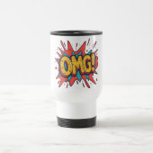 Retro Comic "OMG!" Pop Art Coffee Mok (Center)