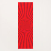 Retro Comic Pop Art Aangepaste Naam Yogamat (Achterkant)