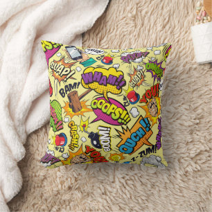 Retro Comic Pop Art Sierkussen