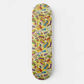 Retro Comic Pop Art Skateboard (Voorkant)