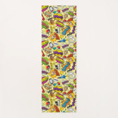 Retro Comic Pop Art Yoga Mat - Bold & Unique Vibes (Voorkant)
