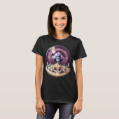 Retro Comic Psychedelic Spirit Art T-shirt (Voorkant volledig)