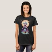 Retro Comic Psychedelic Spirit Art T-shirt (Voorkant volledig)
