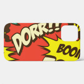 Retro Comic Shout: naadloos patroon. Case-Mate iPhone Case (Achterkant (horizontaal))
