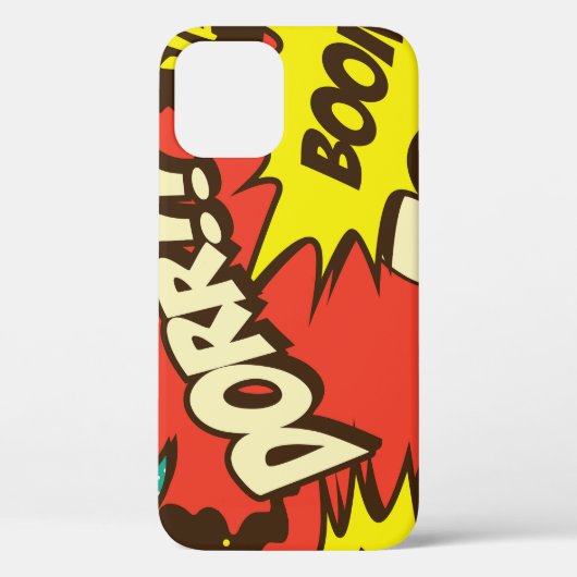 Retro Comic Shout: naadloos patroon. Case-Mate iPhone Case (Achterkant)