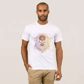 Retro Comic Skull Graphic T-shirt (Voorkant volledig)