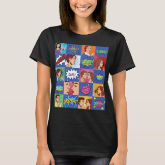 Retro Comic Strip Style Classic T-shirt
