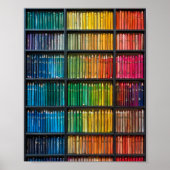 Retro Comic Style: Gold Glamour Pop Art Panel Poster (Voorkant)