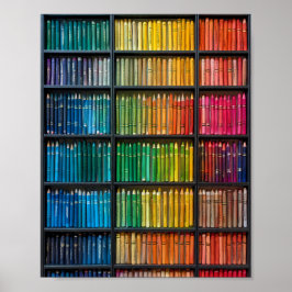 Retro Comic Style: Gold Glamour Pop Art Panel Poster