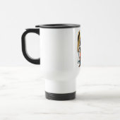 Retro Comic Style St Michael Travel Mug Reisbeker (Links)