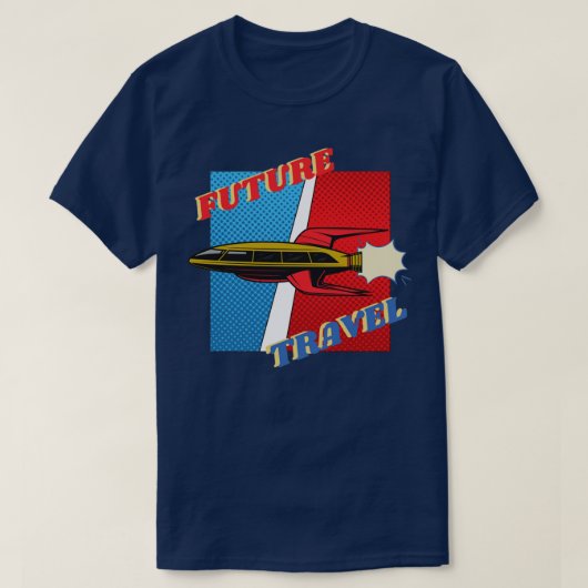 Retro  Comic T-shirt (Design voorkant)