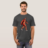 Retro Comic Woud Dier Pop Art Paneel T-shirt (Voorkant volledig)