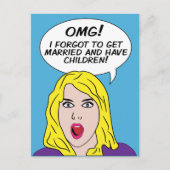 RETRO COMICS BRIEFKAARTEN (Voorkant)