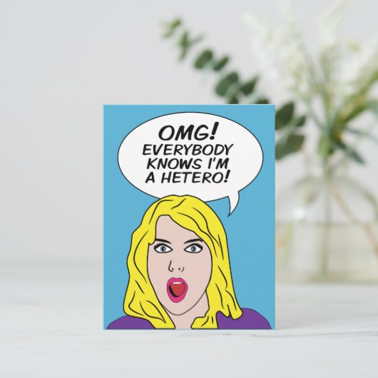 RETRO COMICS BRIEFKAARTEN (Staand voorkant)