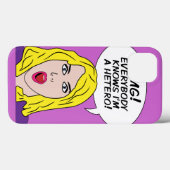 RETRO COMICS iPad-draagtas Case-Mate iPhone Case (Achterkant (horizontaal))