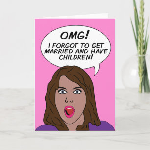 RETRO COMICS lege wenskaarten Kaart