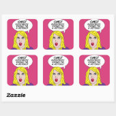 RETRO COMICS STICKERS (Vel)