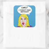 RETRO COMICS STICKERS (Tas)