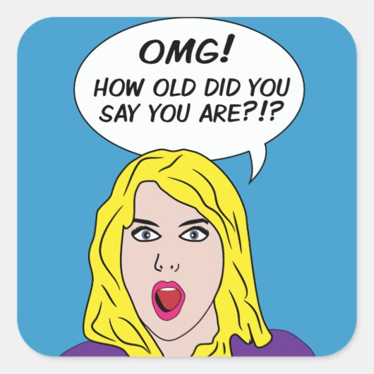 RETRO COMICS STICKERS (Voorkant)