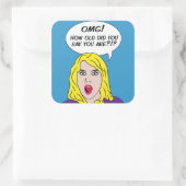 RETRO COMICS STICKERS (Tas)