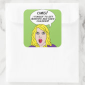 RETRO COMICS STICKERS (Tas)