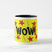 Retro Comix Stars "WOW" Mok (Midden)