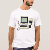 Retro Commodore 64 Computer(Legend) T-shirt (Voorkant)