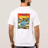 Retro Commodore 64 Computer(Legend) T-shirt (Achterkant)