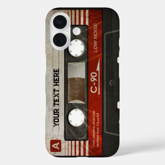 Retro Compact Audio Cassette | DJ Best Gifts Case-Mate iPhone Case (Achterkant)