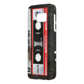 Retro Compact Audio Cassette | DJ Best Gifts Case-Mate Samsung Galaxy Hoesje (Achterkant Links)