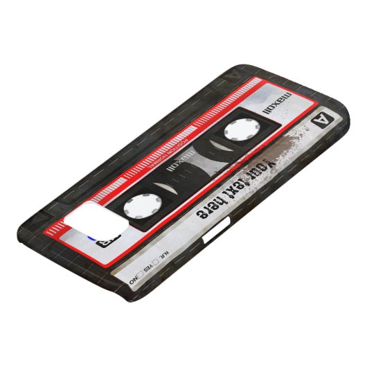 Retro Compact Audio Cassette | DJ Best Gifts Case-Mate Samsung Galaxy Hoesje (Onderkant)