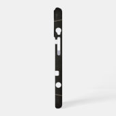 Retro Compact Audio Cassette | DJ Best Gifts iPhone 16 Hoesje (Linkerkant)