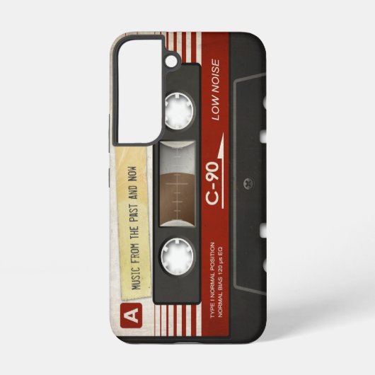 Retro Compact Audio Cassette | DJ Best Gifts Samsung Galaxy Hoesje (Achterkant)