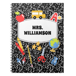  Retro Composition Notebook Back to School  Notitieboek