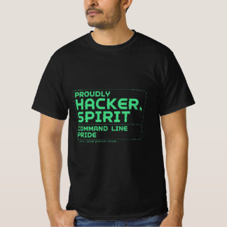 Retro Computer Command Line Pride T-shirt