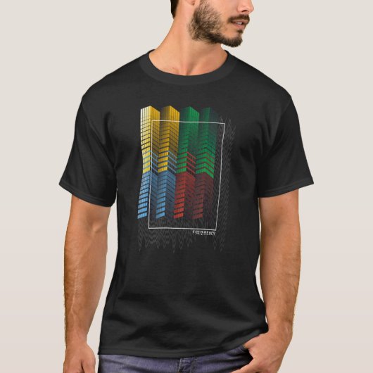 Retro Computer Freak Programmeurs Nerdy Gegevens C T-shirt (Voorkant)