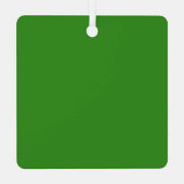 Retro,  Connecticut kaart Metalen Ornament (Achterkant)