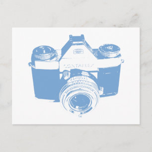 Retro  Contaflex Camera Briefkaart